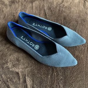 Rothy’s Cloud Grey Birdseye size 7.5 GUC